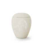 Urna ceramiczna relikwiarz dla konia kremowa